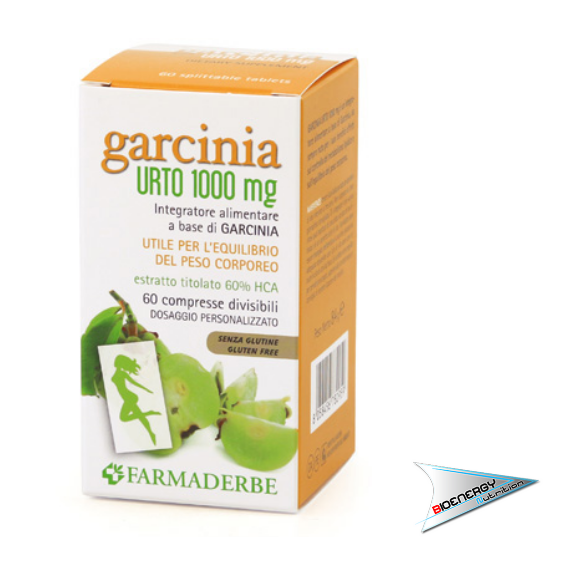 Farmaderbe - GARCINIA URTO 1000 mg (Conf. 60 cpr) - 